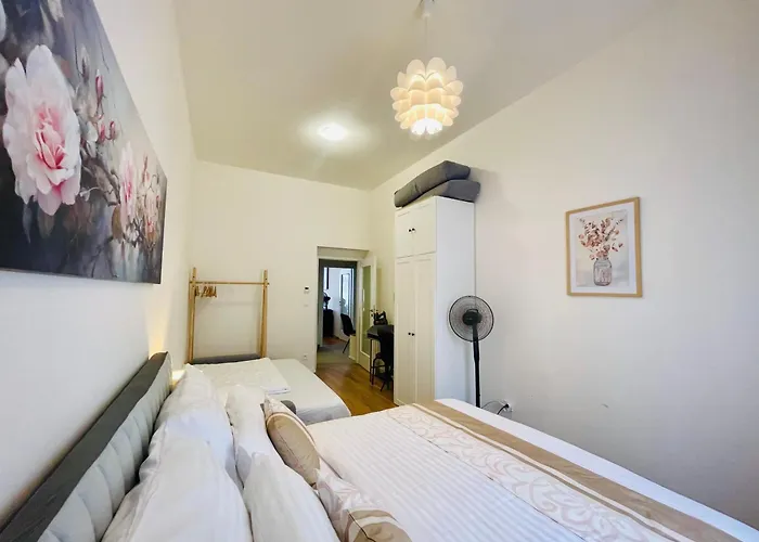 Appartement 1 Center Modern 2br With Panoramic Museum View And King Bed